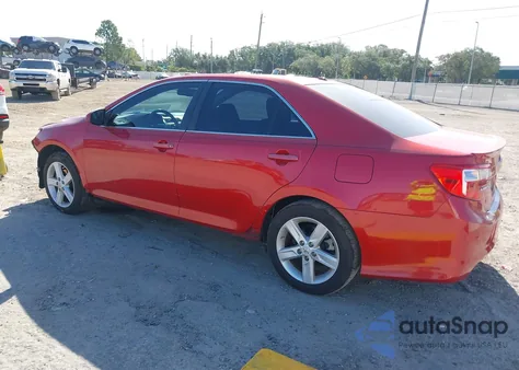 2012 Toyota Camry Se from USA, damaged, VIN 4T1BF1FKXCU541166